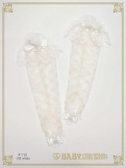 Petite fée de la fleurs long gloves