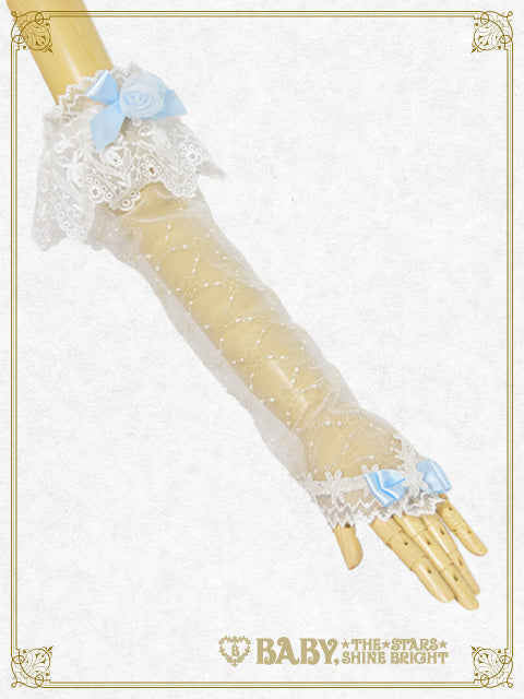 Petite fée de la fleurs long gloves