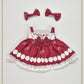  Kumya-chan’s Strawberry Garden Embroidery  Kumya-chan’s jumper skirt