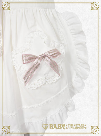 お菓子な星空のエプロン