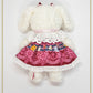 [Pre-order] Pastoral Decoration Palette Kumya-chan Jumper Skirt