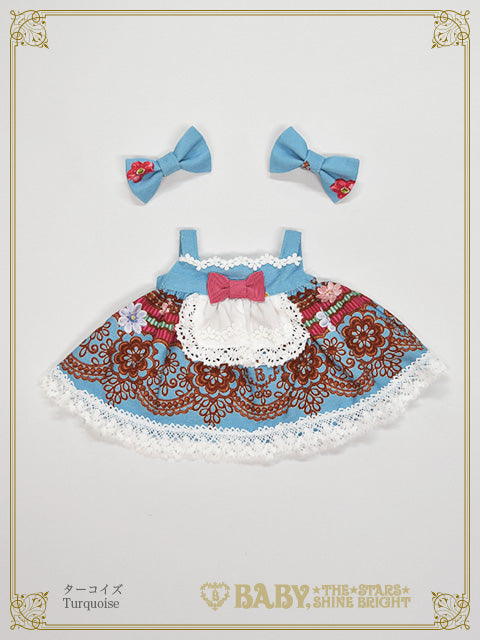 [Pre-order] Pastoral Decoration Palette Kumya-chan Jumper Skirt