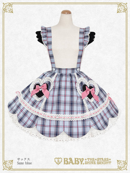 Sweet Wing タータンチェックスカート