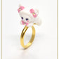 ちいさなくみゃちゃん♡リング