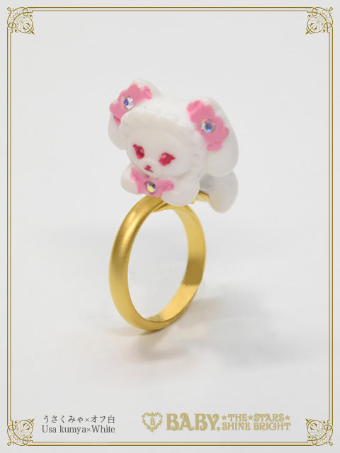 BABY,THE STARS SHINE BRIGH♡うさくみゃちゃんリング Little Kumya♡Ring – BABY, THE STARS SHINE BRIGHT