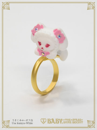 ちいさなくみゃちゃん♡リング