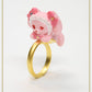 ちいさなくみゃちゃん♡リング