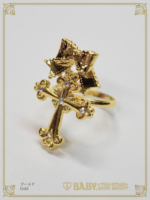 Jyno's Bouquet Cross Ring