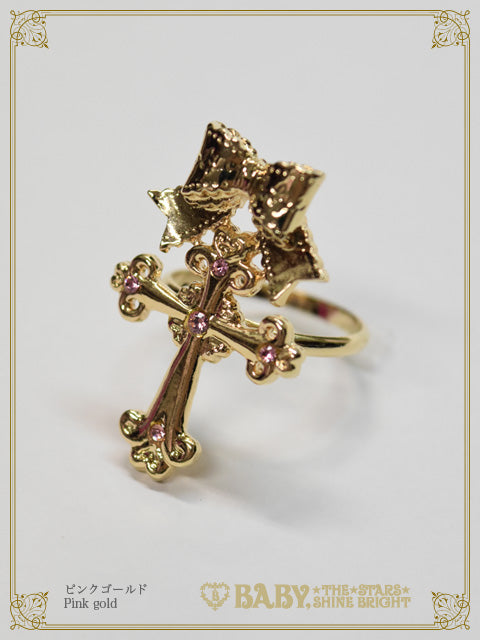 Jyno's Bouquet Cross Ring