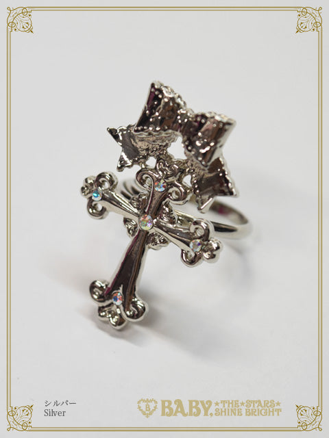 Jyno's Bouquet Cross Ring