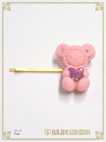 くみゃちゃんのLove Chocolateヘアピン