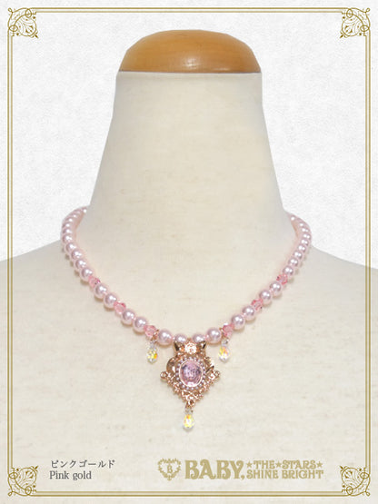 シャイニークリスタルネックレス