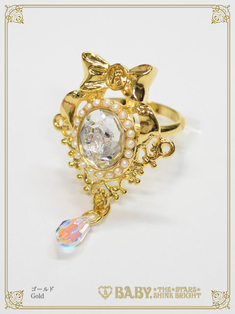 Shiny Crystal Ring