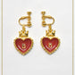 HEART TRUMP Earrings