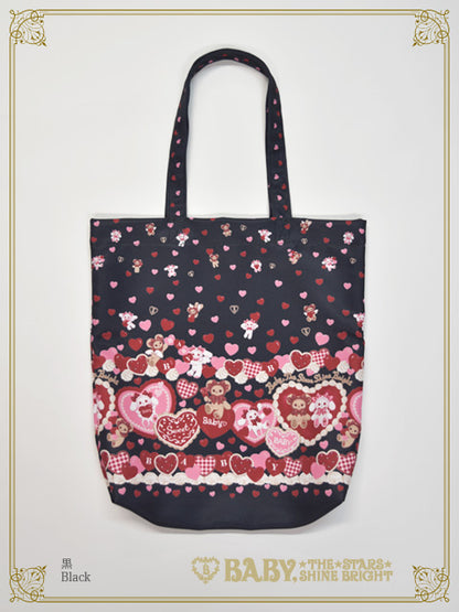 [増産] くみゃちゃんのSweet Baby Love Heart柄トートBag