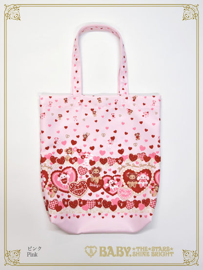 [増産] くみゃちゃんのSweet Baby Love Heart柄トートBag