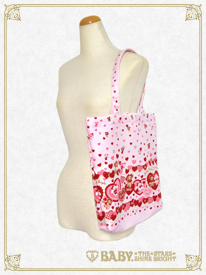[増産] くみゃちゃんのSweet Baby Love Heart柄トートBag