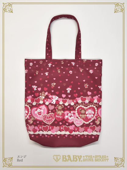 [増産] くみゃちゃんのSweet Baby Love Heart柄トートBag
