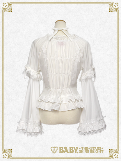 姫袖後ろシャーリングブラウス – BABY, THE STARS SHINE BRIGHT 姫袖後ろシャーリングブラウス – BABY, THE STARS SHINE BRIGHT