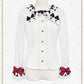 Queen of Hearts♥ Bunny ear blouse