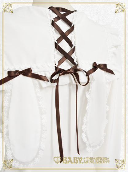 Waffle♡Cottonうさみみセーラーブラウス