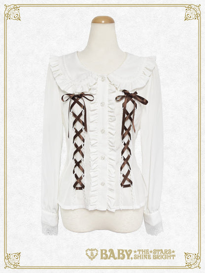 Waffle♡Cottonうさみみセーラーブラウス