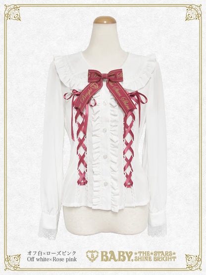 Waffle♡Cotton Bunny Ear Sailor Blouse