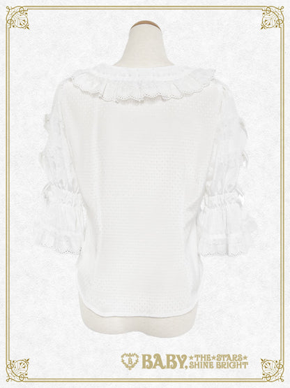 Sweetheart Parfaiteriaドットチュールブラウス