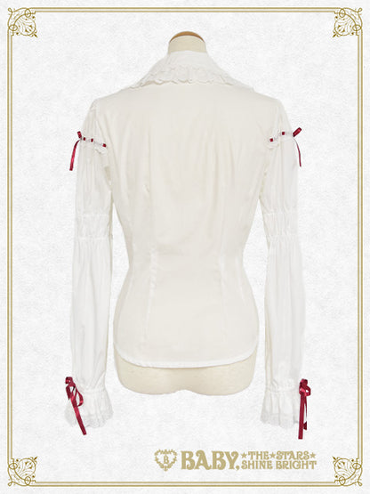 [Pre-order] Swinging Strawberry Garden Long Sleeve Blouse