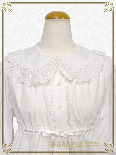 【予約】くまくみゃちゃんベビードールブラウス