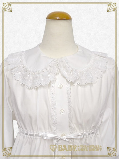 【予約】くまくみゃちゃんベビードールブラウス