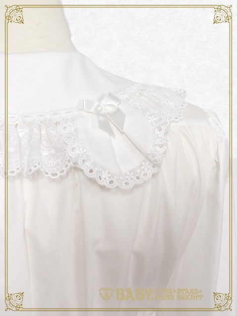 【予約】くまくみゃちゃんベビードールブラウス