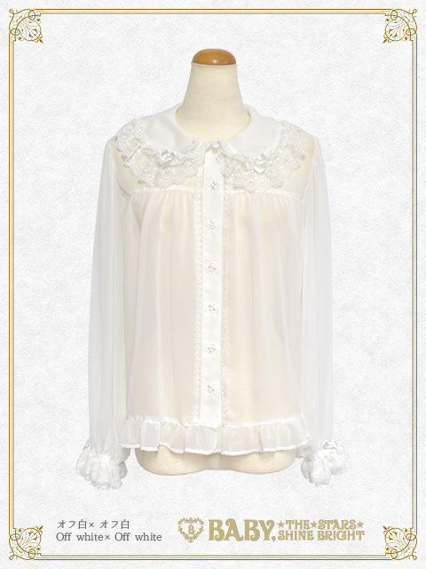 【予約】くまくみゃちゃんのふわふわブラウス