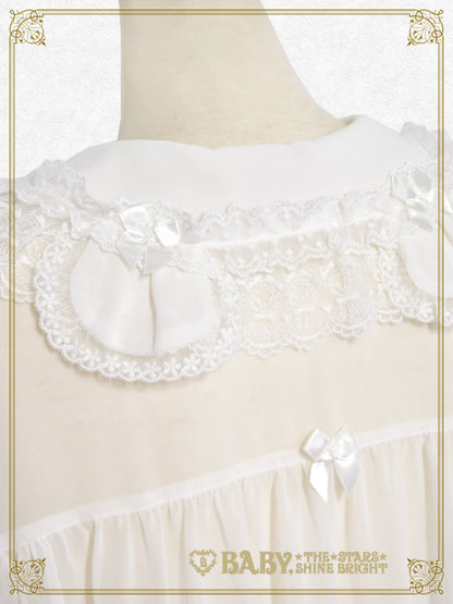 くまくみゃちゃんのふわふわブラウス