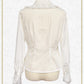 [Pre-order] Double Collar Pintuck Blouse
