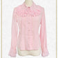 [Pre-order] Double Collar Pintuck Blouse