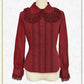 [Pre-order] Double Collar Pintuck Blouse
