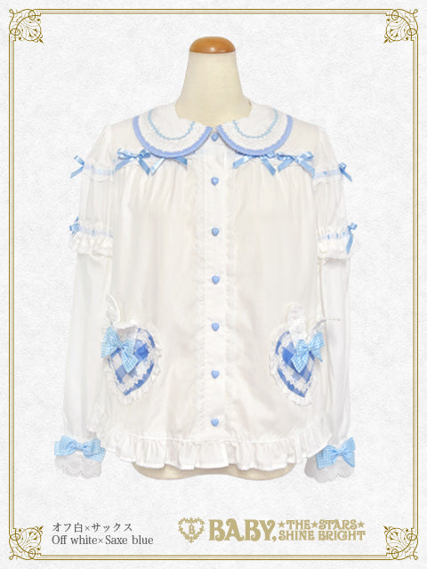 【予約】Alice Meets the White Rabbitブラウス