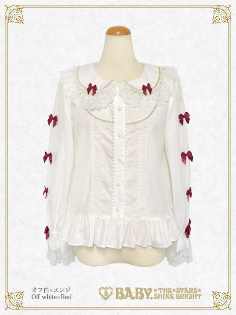[Pre-order] Kumya's Doki★Doki Christmas Party Blouse (Broadcloth)
