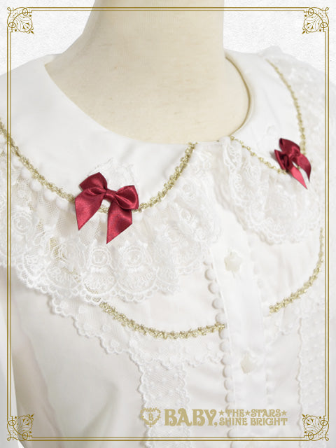 [Pre-order] Kumya's Doki★Doki Christmas Party Blouse (Broadcloth)