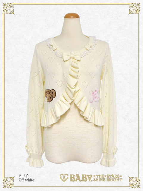 BABY, THE STARS SHINE BRIGHT うさみみボレロ Short Sleeve Bunny Ear Bolero by Baby, the Stars Shine Bright