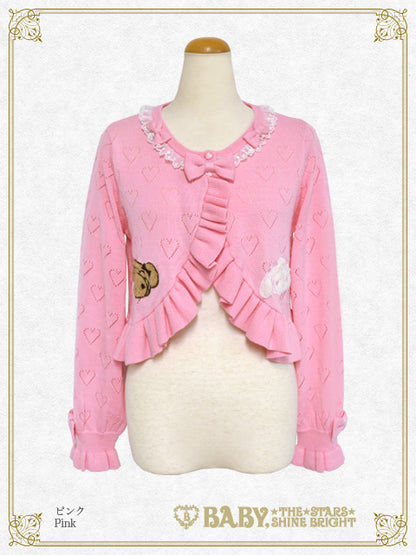 くみゃちゃんアップリケボレロ