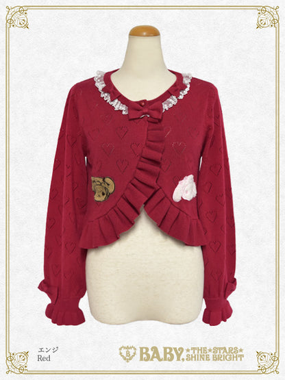 くみゃちゃんアップリケボレロ