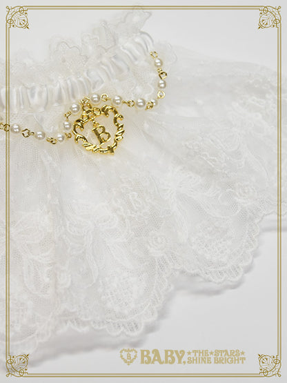 Lacy Twinkle Baby Ribbon cuffs