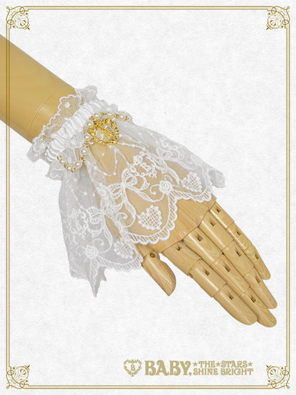Lacy Twinkle Baby Ribbon cuffs