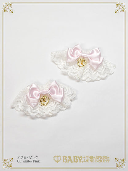 Satin Ribbon Torchon Lace Cuffs