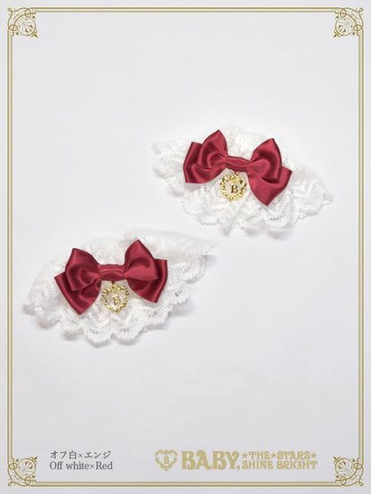 Satin Ribbon Torchon Lace Cuffs