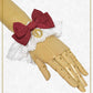 Usakumya lace sleeve cuffs (cotton lace)