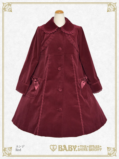 Velvet Little Princess Coat