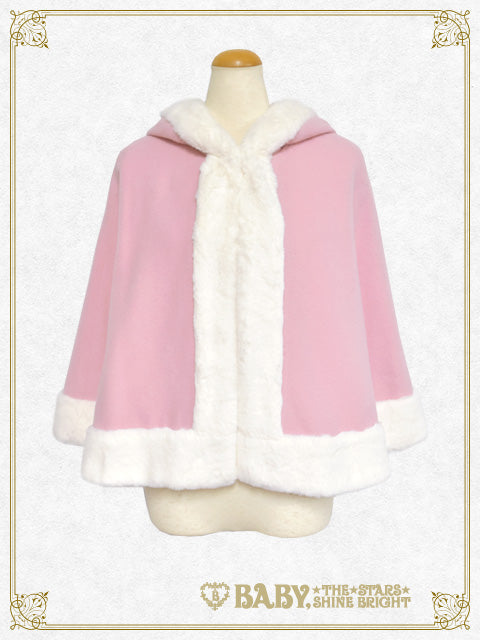 ゆらゆらいちごのうさみみファーケープ